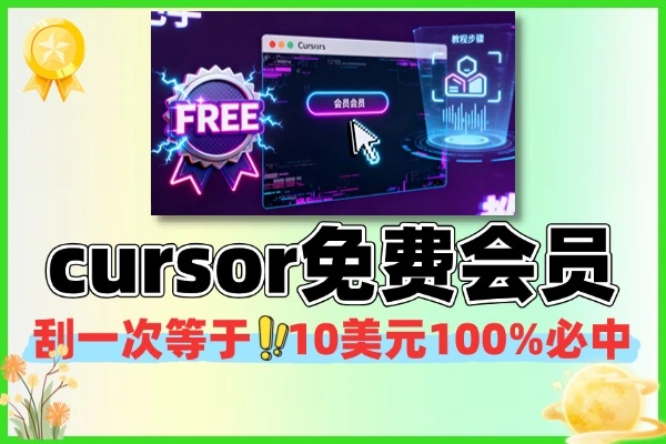 cursor免费会员手把手教程
