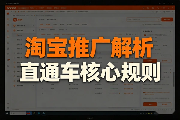 淘宝直通车推广解析掌握核心规则